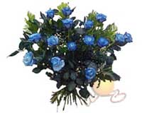 Ankara K�z�lay Al��veri� Merkezi AVM �i�ek �i�ek�i , �i�ek�ilik  11 adet mavi g�l �zel tanzim