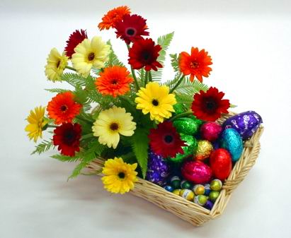 Ankara Gimsa AVM �i�ek online �i�ek sipari�i sepette gerbera �i�ekleri 