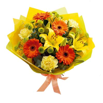 Ankara K�z�lay Al��veri� Merkezi AVM �i�ek �i�ek�i , �i�ek�ilik  orta boy  buket demetlik - karisik buket anneler g�n�  i�in - 