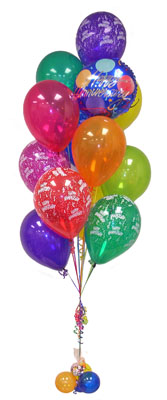 Ankara Taurus AVM �i�ek�iler �i�ek sat��� Sevdiklerinize 17 adet u�an balon demeti yollayin.