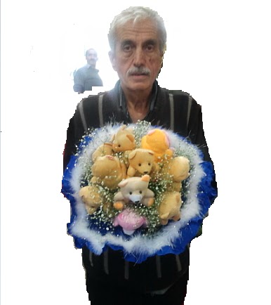 12 adet ay�c�ktan ay� buketi demeti