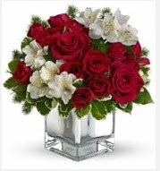 11 adet k�rm�z� g�l ve beyaz k�r �i�ekleri Ankara Atlantis al��veri� e�lence merkezi AVM �i�ek sipari�i �i�ek�iler