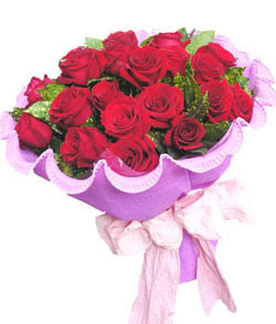 12 adet k�rm�z� g�lden g�rsel buket Ankara Panora AVM �i�ek�i ma�azas�