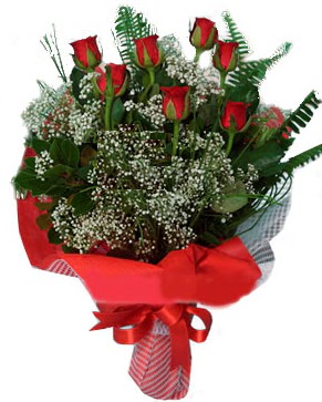 7 k�rm�z� g�l buketi Ankara Eryaman G�ksu AVM �i�ek servisi , �i�ek�i adresleri