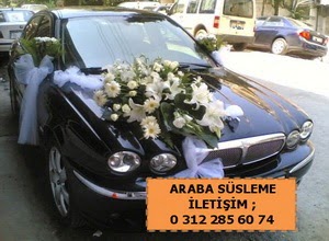 Gelin arabas� s�slemesi Ankara Armada AVM g�venli kaliteli h�zl� �i�ek
