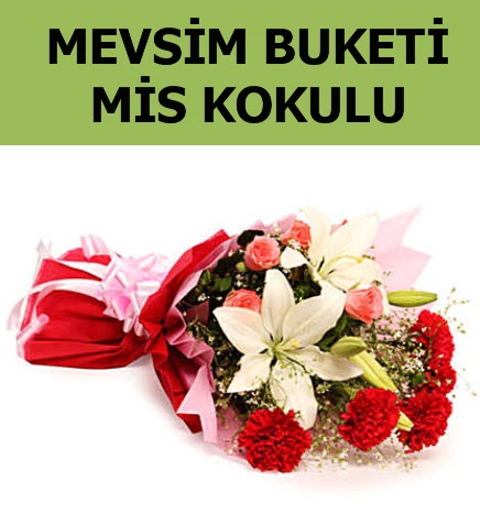 Kar���k mevsim buketi mis kokulu bahar Ankara Karum i� ve al��veri� merkezi AVM ucuz �i�ek g�nder