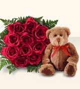 9 adet g�l ve oyuncak Ankara K�z�lay Al��veri� Merkezi AVM �i�ek �i�ek�i , �i�ek�ilik 