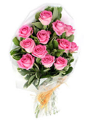 Carrefoursa AVM Ankara �i�ek sipari�i  12 li pembe g�l buketi.