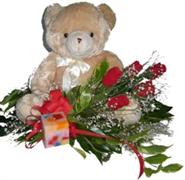 Ankara Gordion Al��veri� Merkezi AVM online �i�ek g�nderme sipari� 5 adet g�l , mum ve ayicik sevdiklerinize �zel 