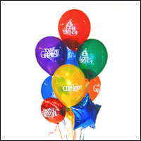 Ankara Bilkent Center AVM �i�ek yolla , �i�ek g�nder , �i�ek�i 21 adet renkli u�an balon hediye �r�n�