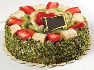 pasta g�nder  4 ile 6 kisilik karisik meyvali yas pasta Ankara Kentpark Al��veri� Merkezi AVM �i�ek�iler