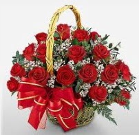 17 adet k�rm�z� g�lden g�l �i�ek sepeti Ankara G�lba�� �ar�� AVM �i�ek ma�azas� , �i�ek�i adresleri