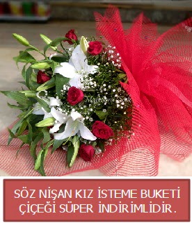 S�z ni�an k�z isteme buketi Ankara Ankamall AVM �i�ek�i telefonlar�