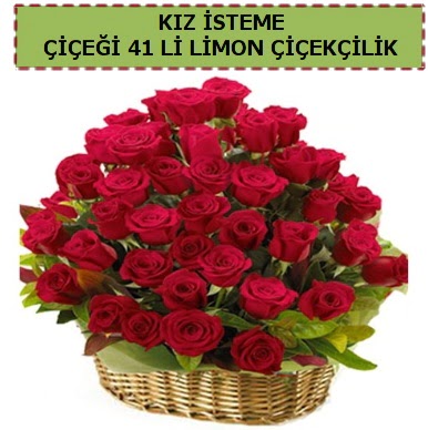 41 Adet g�l k�z isteme �i�e�i modeli Ankara Ankamall AVM �i�ek�i telefonlar�