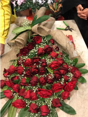 K�z isteme 41 adet g�l ni�an �i�e�i Ankara Forum Outlet AVM �i�ek�i �i�ek sipari�i 